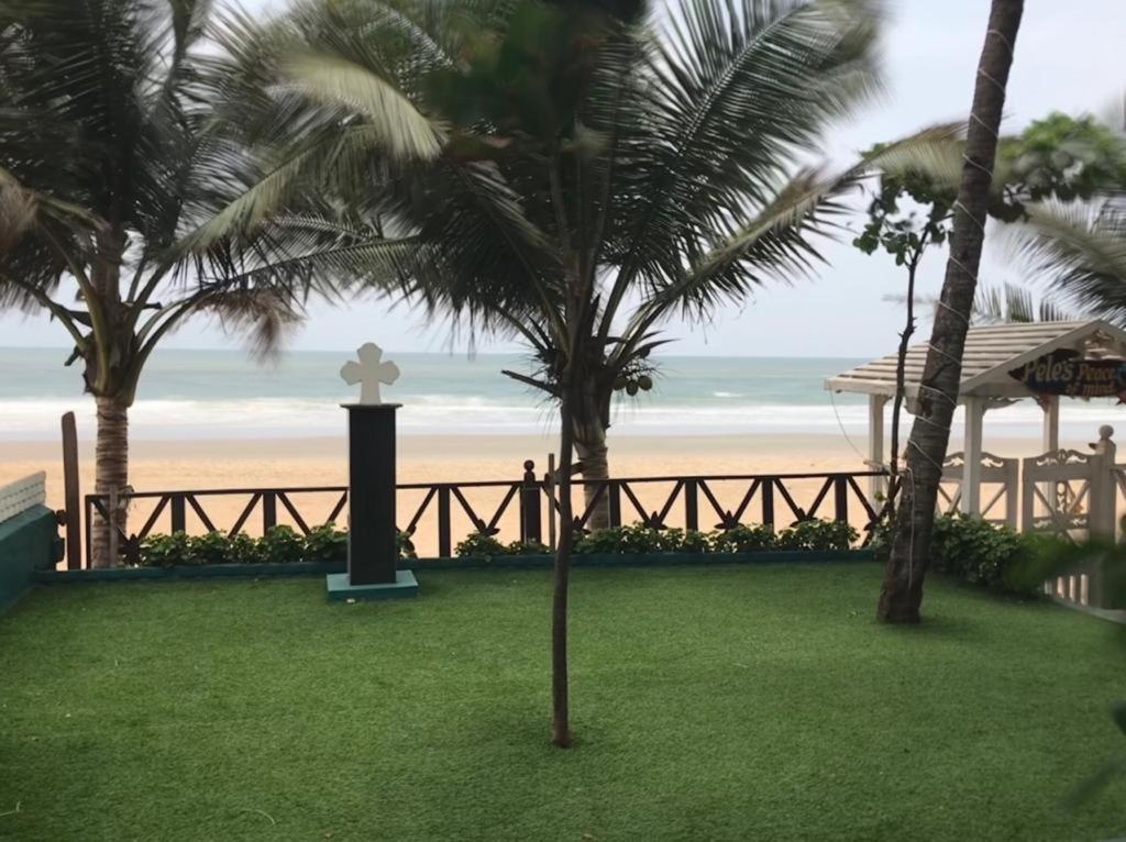 Pele'S Windsong Wood Cottage On The Beach Benaulim Eksteriør billede