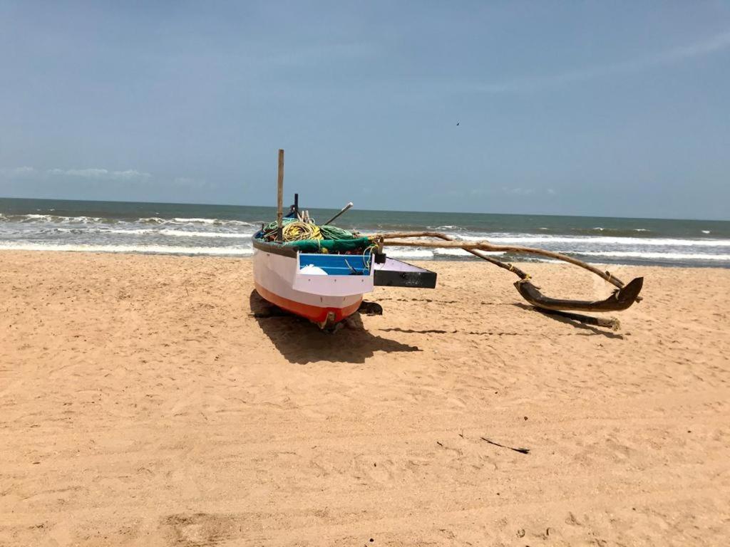 Pele'S Windsong Wood Cottage On The Beach Benaulim Eksteriør billede