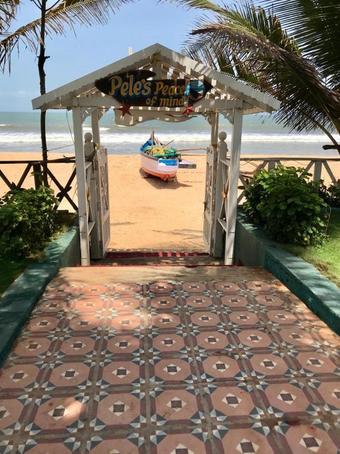 Pele'S Windsong Wood Cottage On The Beach Benaulim Eksteriør billede
